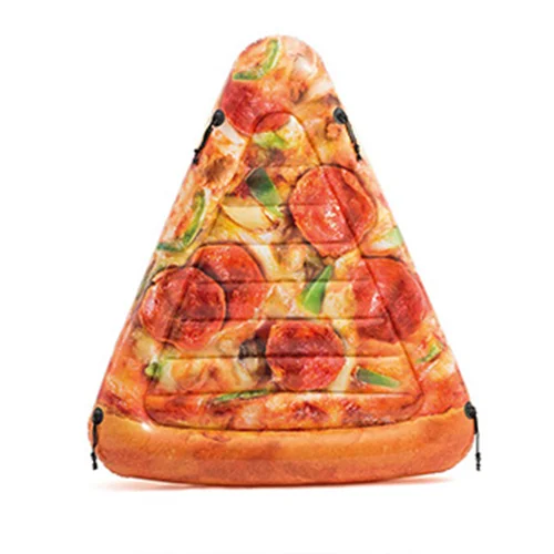 تشک بادی روی آب با طرح پیتزا